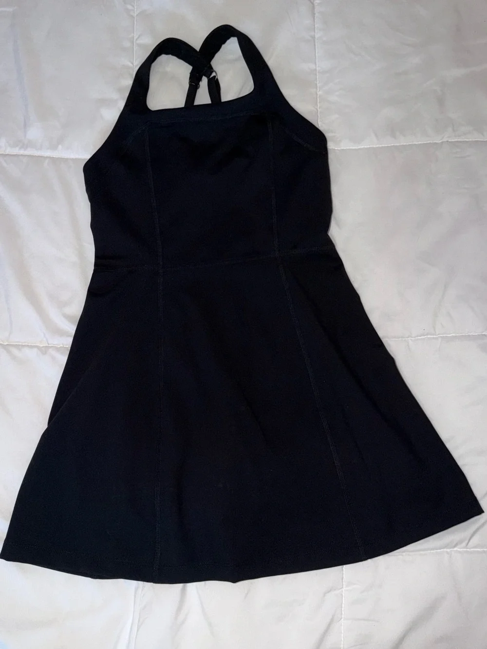 Girls Abercrombie Black Racerback Dress